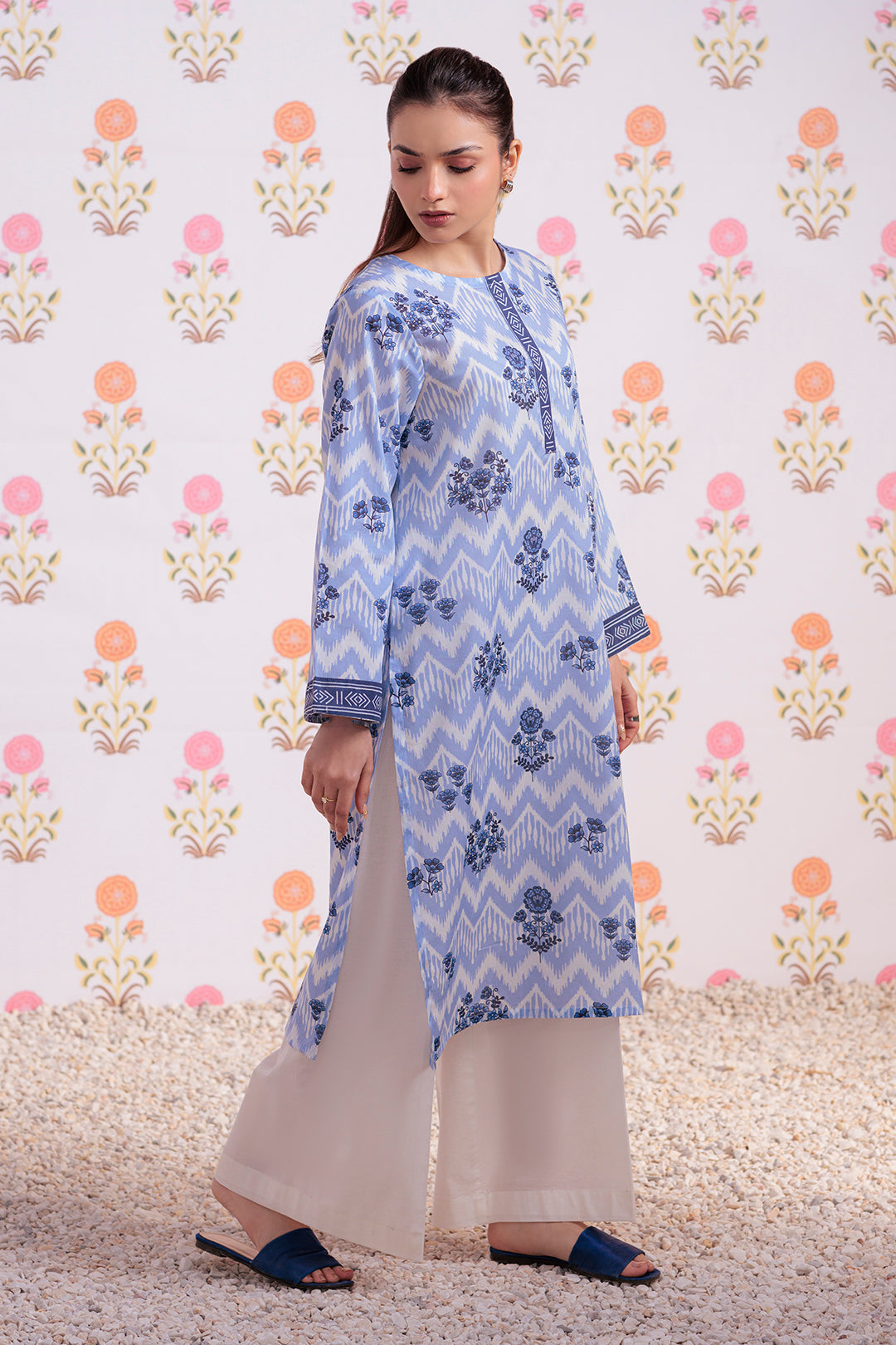 Zellbury | Winter Pret | Kurta - 3249 - by - Libasekhas UK - Registered Vendor of : Zellbury Women - 100% Original Designer Dresss