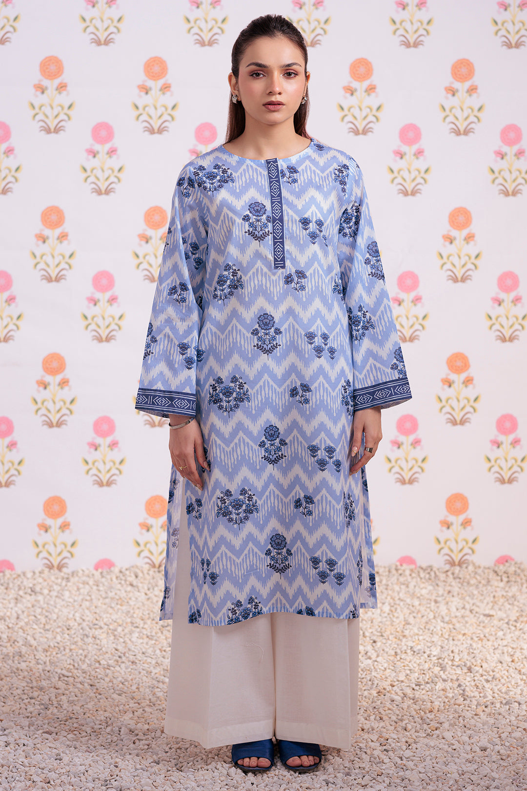 Zellbury | Winter Pret | Kurta - 3249 - by - Libasekhas UK - Registered Vendor of : Zellbury Women - 100% Original Designer Dresss