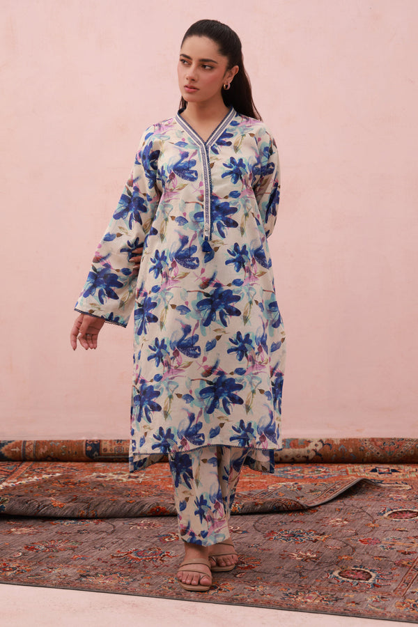 Zellbury | Summer Pret | Kurta Trouser - 2818 - by - Libasekhas UK - Registered Vendor of : Zellbury Women - 100% Original Designer Dresss