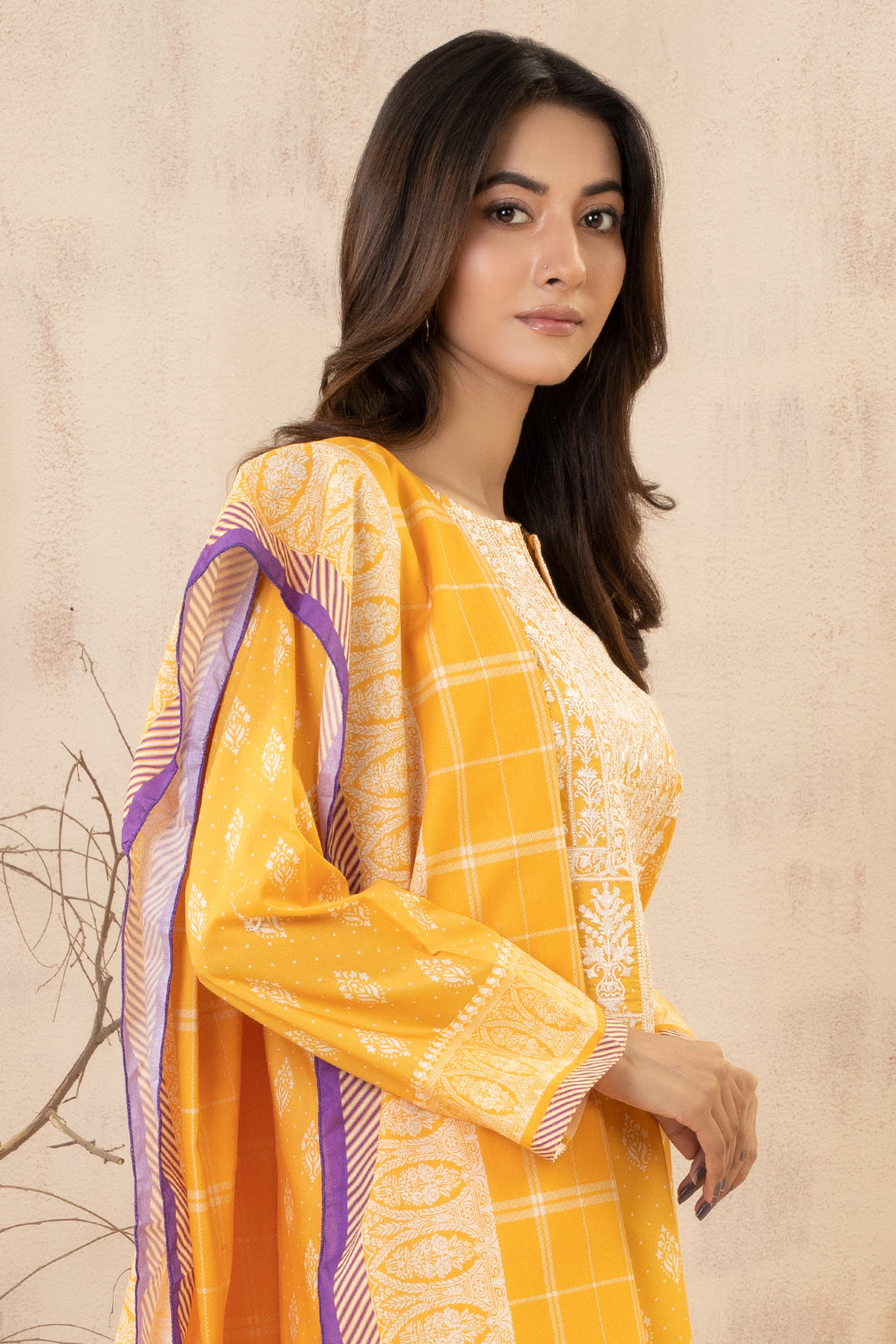 Zellbury | Summer Pret | Embroidered Kurta Dupatta - 2823 - by - Libasekhas UK - Registered Vendor of : Zellbury Women - 100% Original Designer Dresss