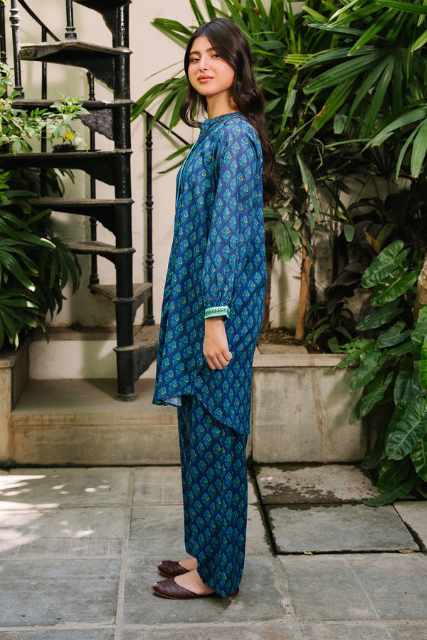 Zellbury | Summer Pret | Kurta Trouser - 2827 - by - Libasekhas UK - Registered Vendor of : Zellbury Women - 100% Original Designer Dresss
