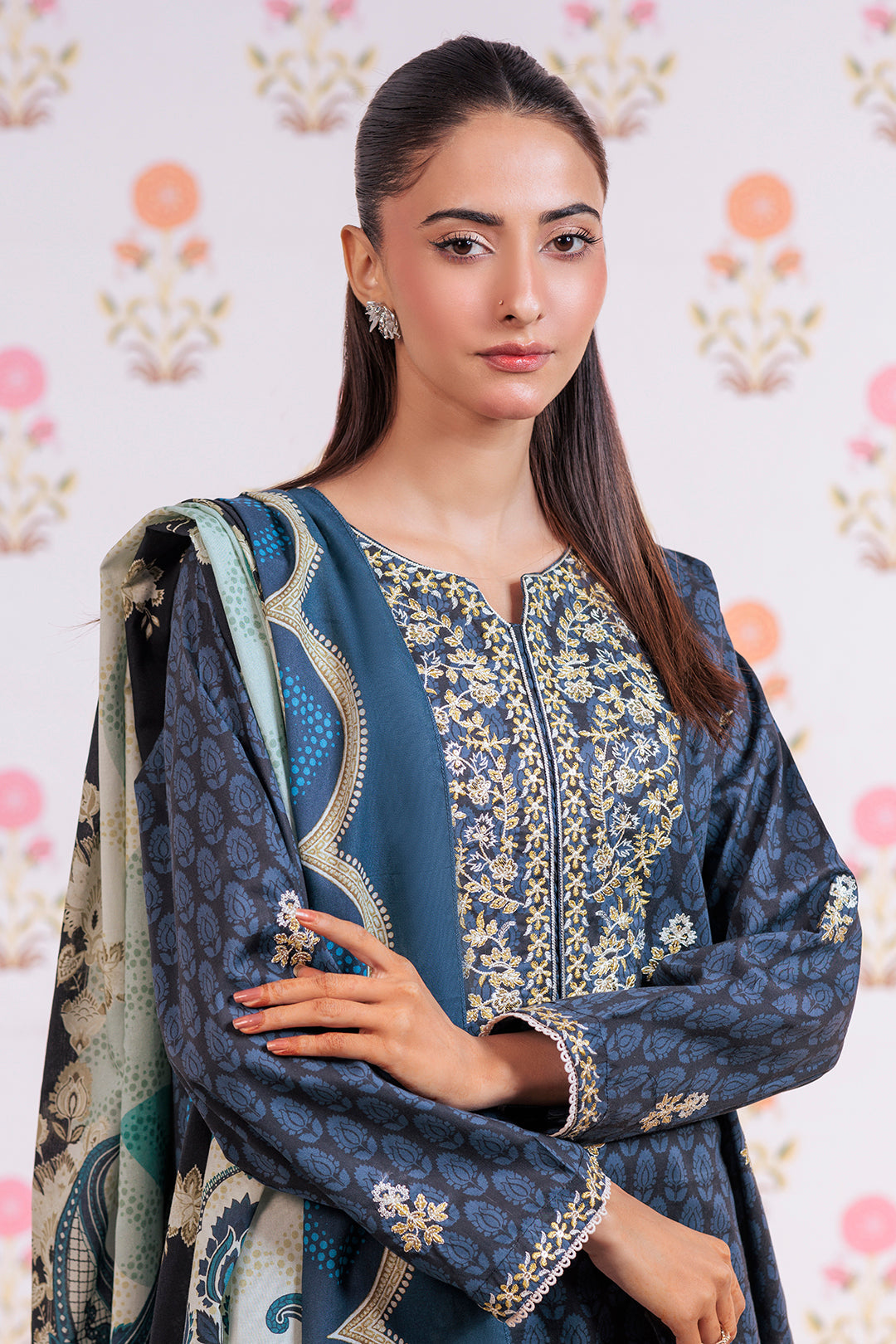 Zellbury | Summer Pret | Embroidered Kurta Dupatta - 2851 - by - Libasekhas UK - Registered Vendor of : Zellbury Women - 100% Original Designer Dresss