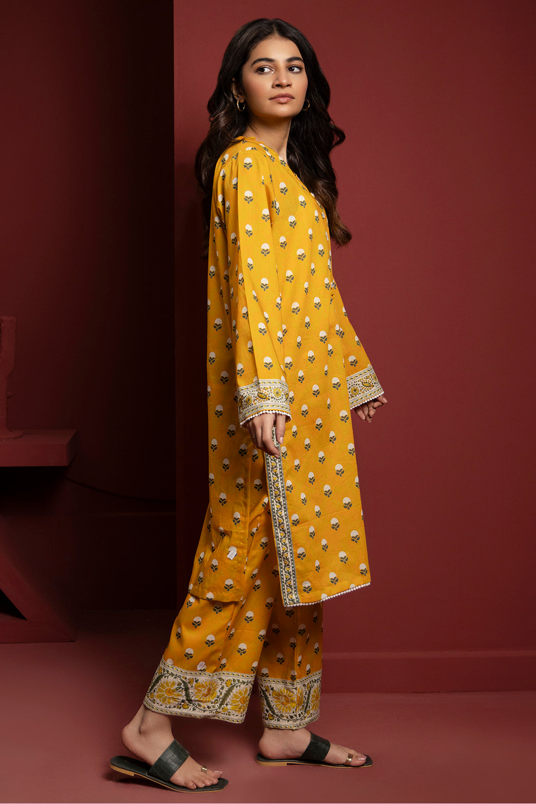 Zellbury | Winter Pret | Kurta Trouser - 3276 - by - Libasekhas UK - Registered Vendor of : Zellbury Women - 100% Original Designer Dresss