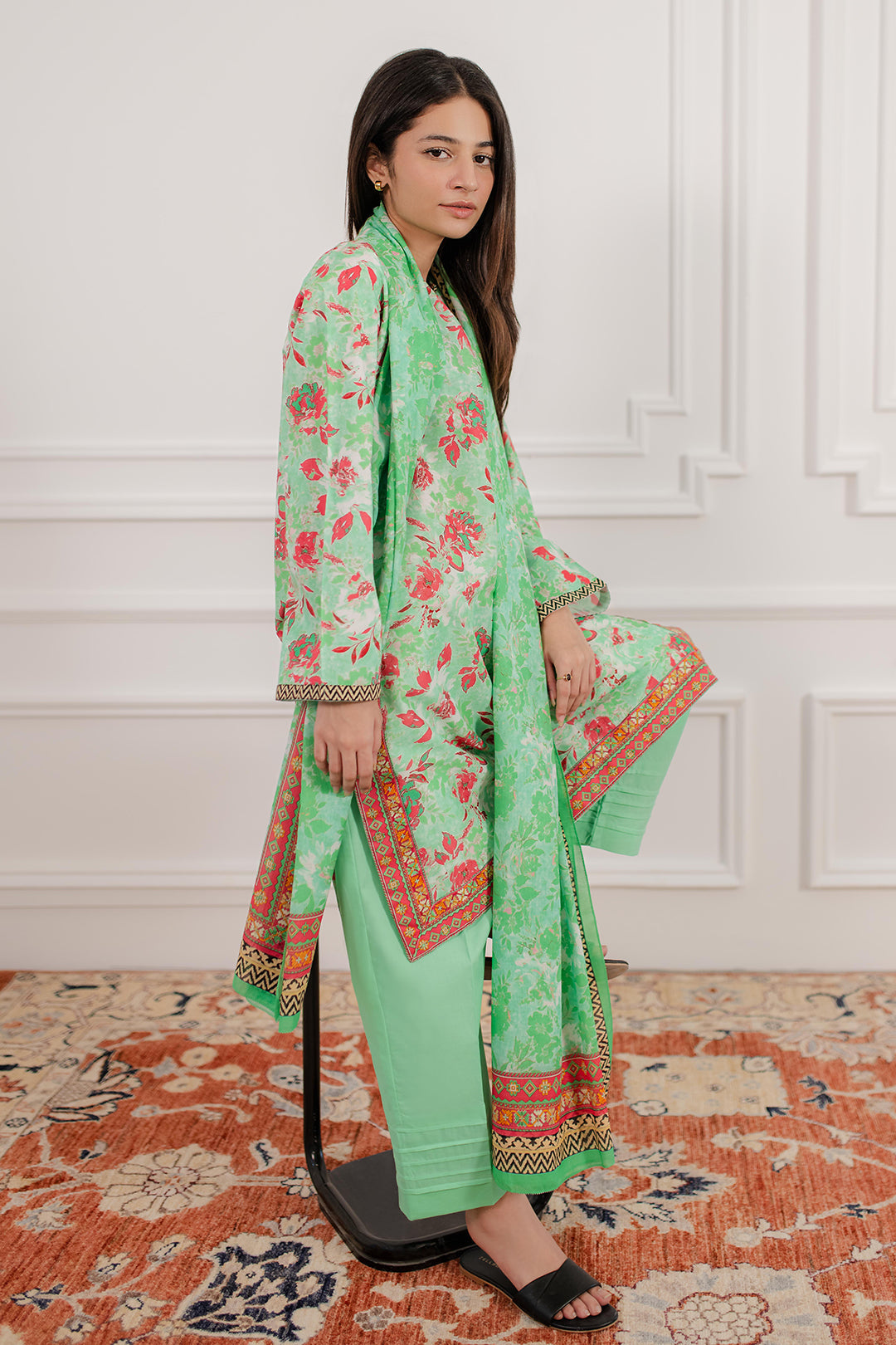 Zellbury | Summer Pret | Kurta Dupatta Trouser - 2829 - by - Libasekhas UK - Registered Vendor of : Zellbury Women - 100% Original Designer Dresss