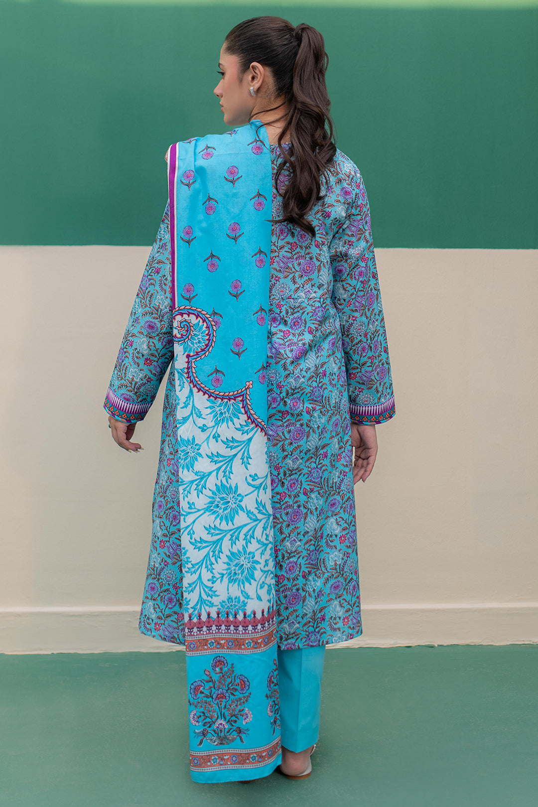 Zellbury | Summer Pret | Kurta Dupatta Trouser - 2856 - by - Libasekhas UK - Registered Vendor of : Zellbury Women - 100% Original Designer Dresss