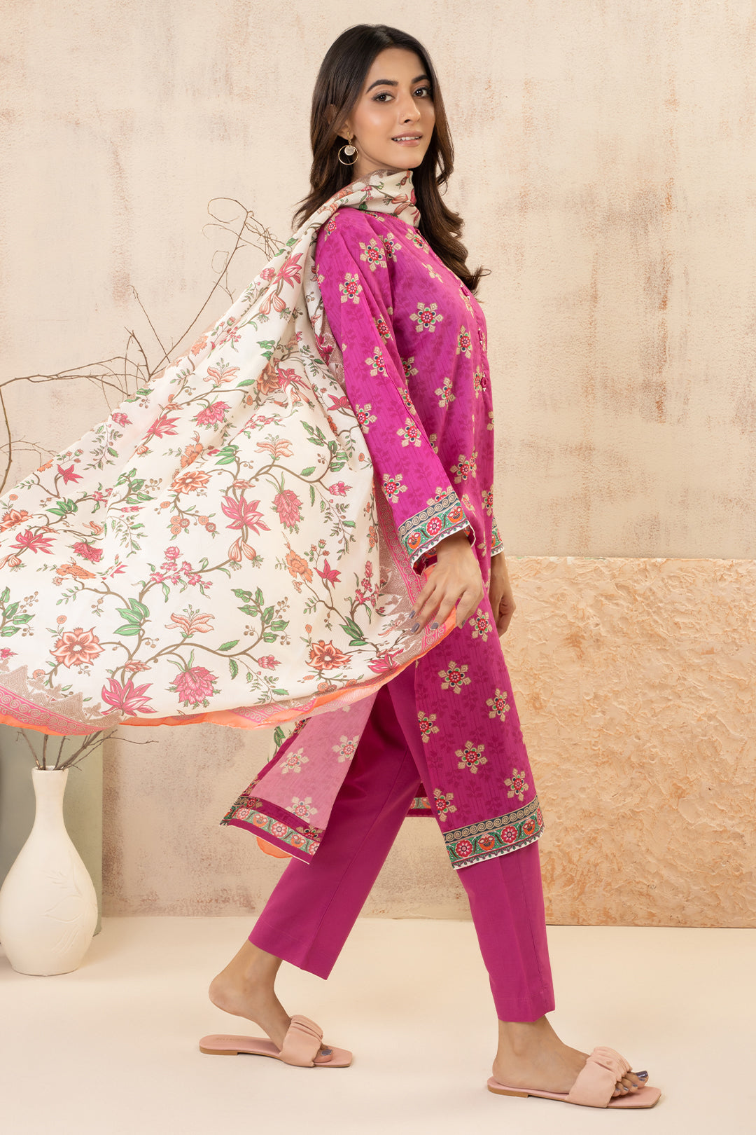 Zellbury | Summer Pret | Kurta Dupatta Trouser - 2858 - by - Libasekhas UK - Registered Vendor of : Zellbury Women - 100% Original Designer Dresss