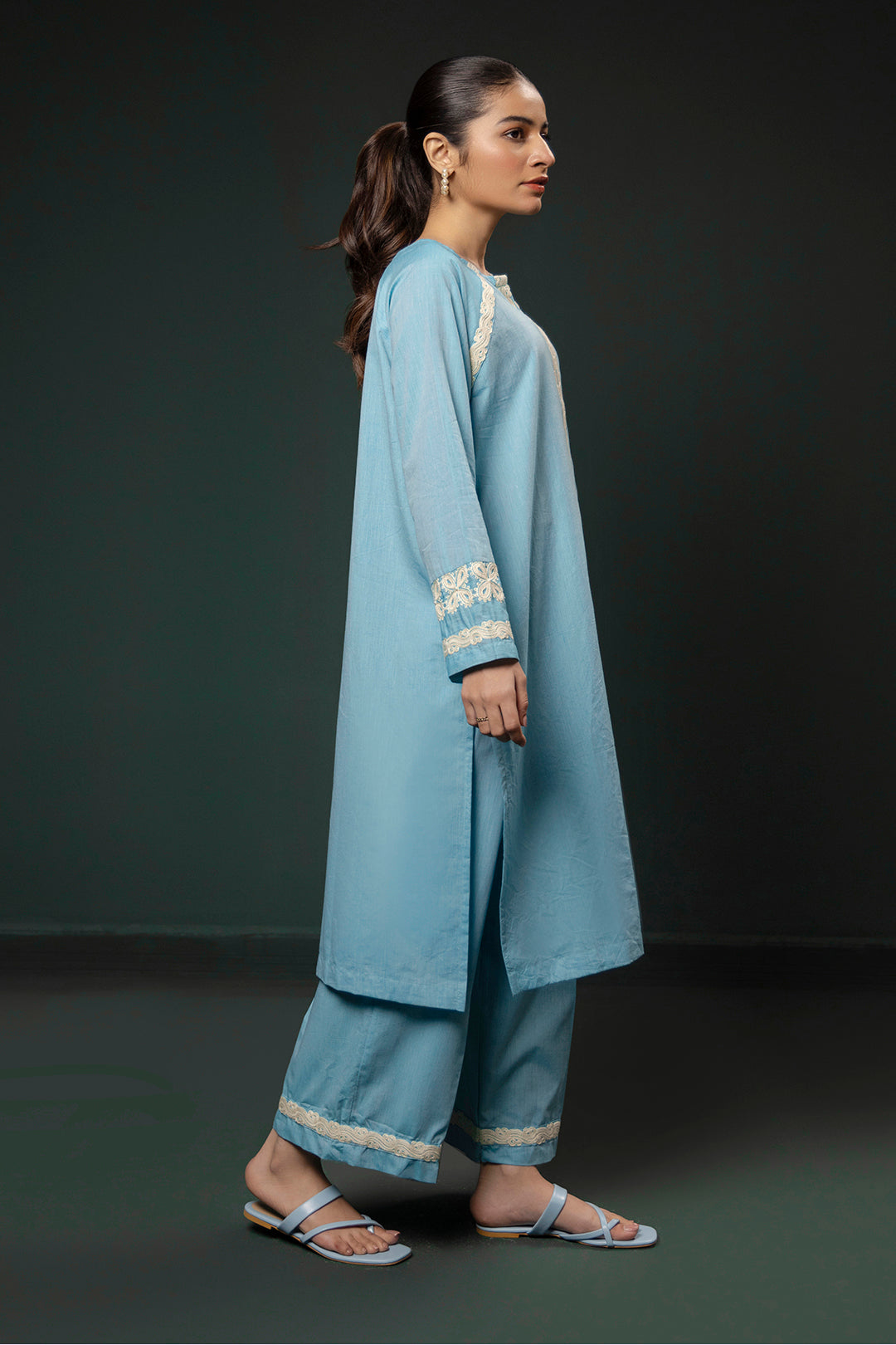 Zellbury | Summer Pret | Embroidered Kurta Trouser - 0977 - by - Libasekhas UK - Registered Vendor of : Zellbury Women - 100% Original Designer Dresss