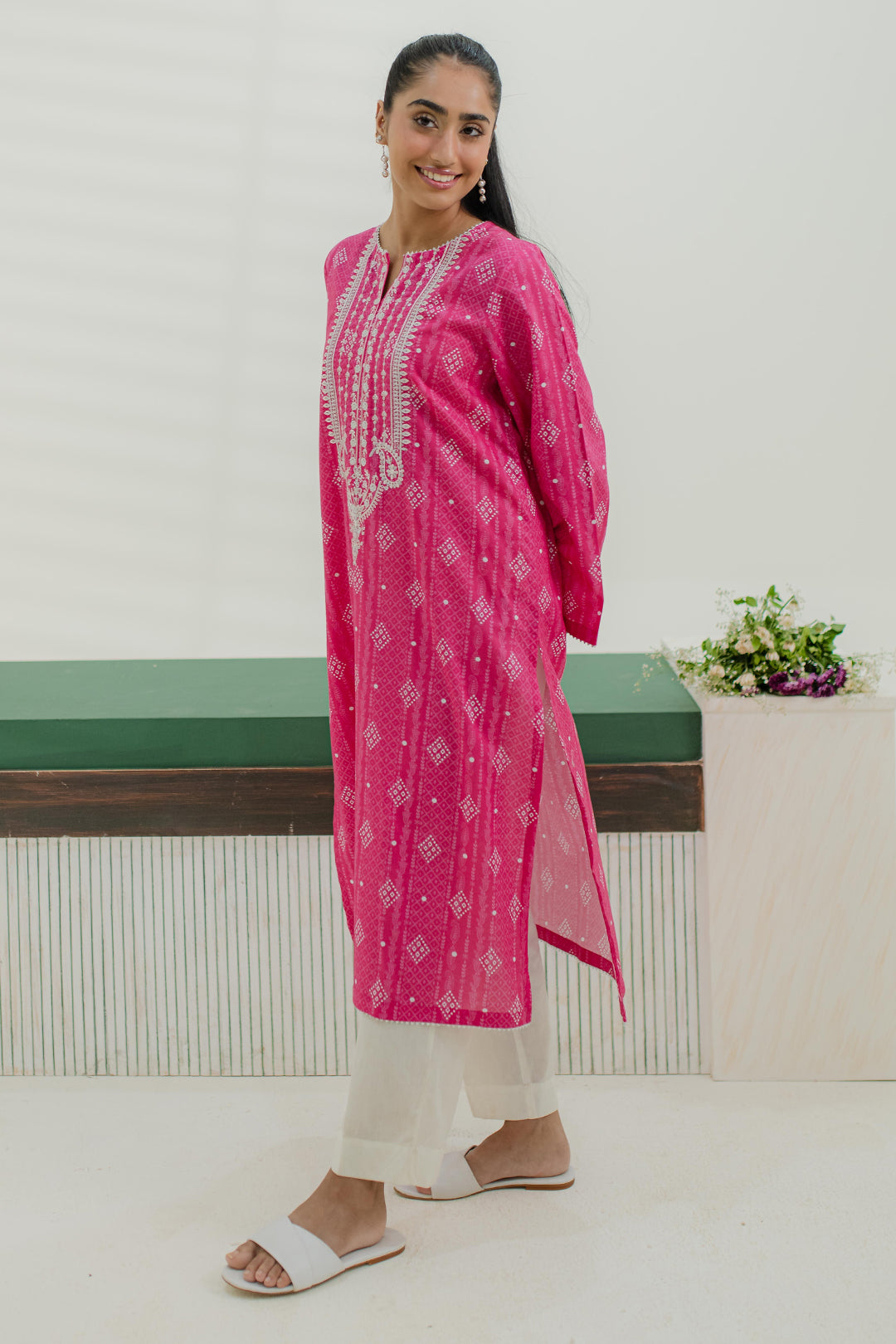 Zellbury | Summer Pret | Embroidered Kurta - 1853 - by - Libasekhas UK - Registered Vendor of : Zellbury Women - 100% Original Designer Dresss