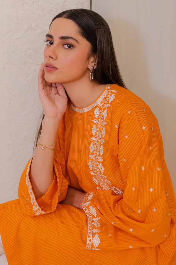Zellbury | Summer Pret | Embroidered Kurta - 1872 - by - Libasekhas UK - Registered Vendor of : Zellbury Women - 100% Original Designer Dresss