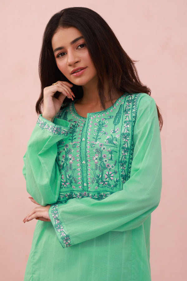 Zellbury | Summer Pret | Embroidered Kurta - 2039 - by - Libasekhas UK - Registered Vendor of : Zellbury Women - 100% Original Designer Dresss