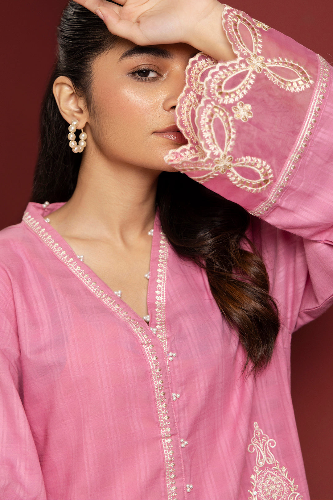 Zellbury | Summer Pret | Embroidered Kurta - 2056 - by - Libasekhas UK - Registered Vendor of : Zellbury Women - 100% Original Designer Dresss
