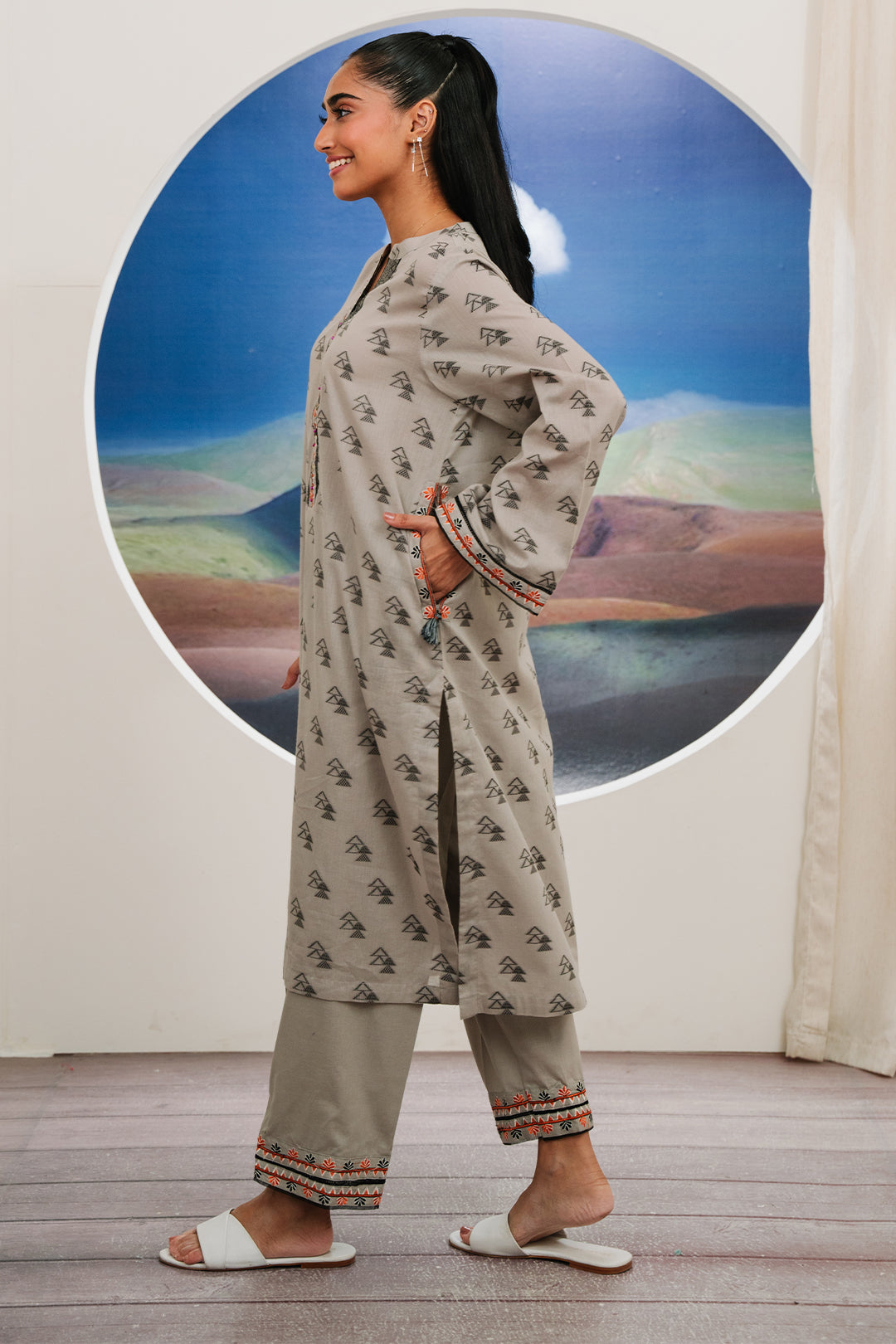 Zellbury | Summer Pret | Embroidered Kurta Trouser - 1769 - by - Libasekhas UK - Registered Vendor of : Zellbury Women - 100% Original Designer Dresss