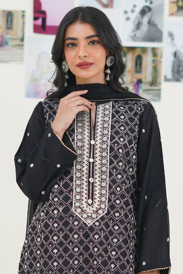 Zellbury | Summer Pret | Embroidered Kurta Dupatta - 1772 - by - Libasekhas UK - Registered Vendor of : Zellbury Women - 100% Original Designer Dresss