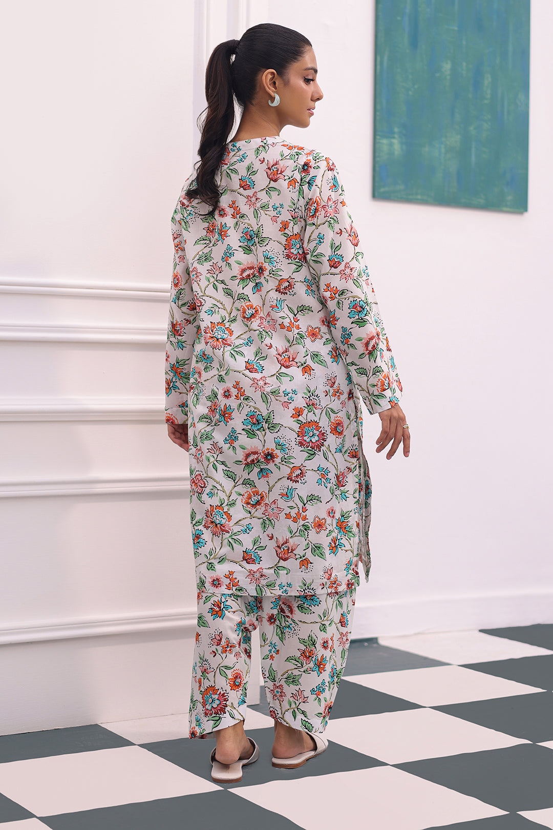 Zellbury | Summer Pret | Kurta Trouser - 1928 - by - Libasekhas UK - Registered Vendor of : Zellbury Women - 100% Original Designer Dresss