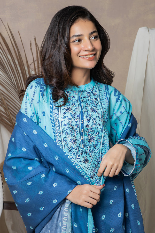 Zellbury | Summer Pret | Embroidered Kurta Dupatta - 2070 - by - Libasekhas UK - Registered Vendor of : Zellbury Women - 100% Original Designer Dresss
