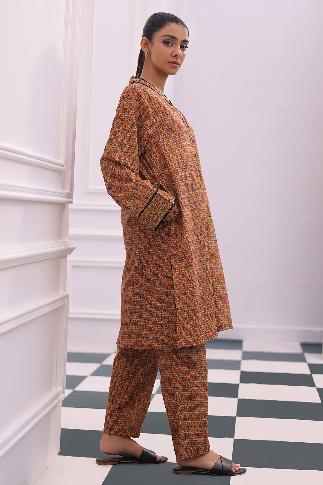 Zellbury | Summer Pret | Kurta Trouser - 2078 - by - Libasekhas UK - Registered Vendor of : Zellbury Women - 100% Original Designer Dresss