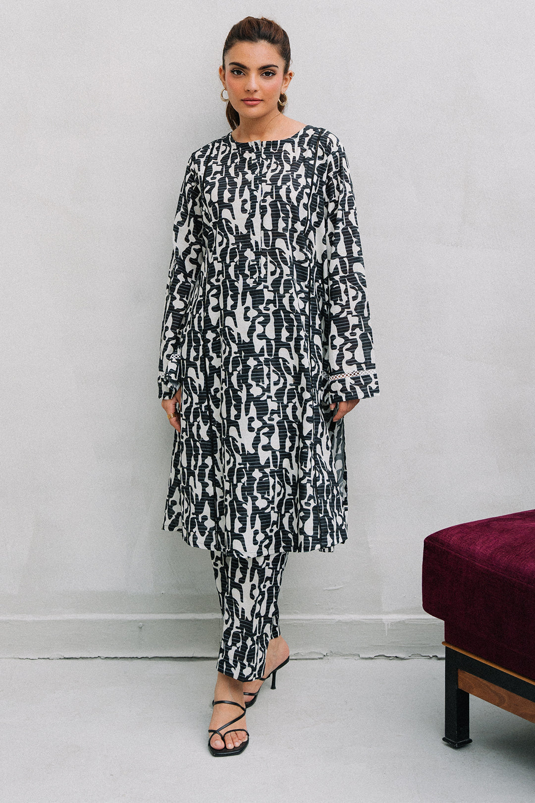 Zellbury | Summer Pret | Kurta Trouser - 2081 - by - Libasekhas UK - Registered Vendor of : Zellbury Women - 100% Original Designer Dresss