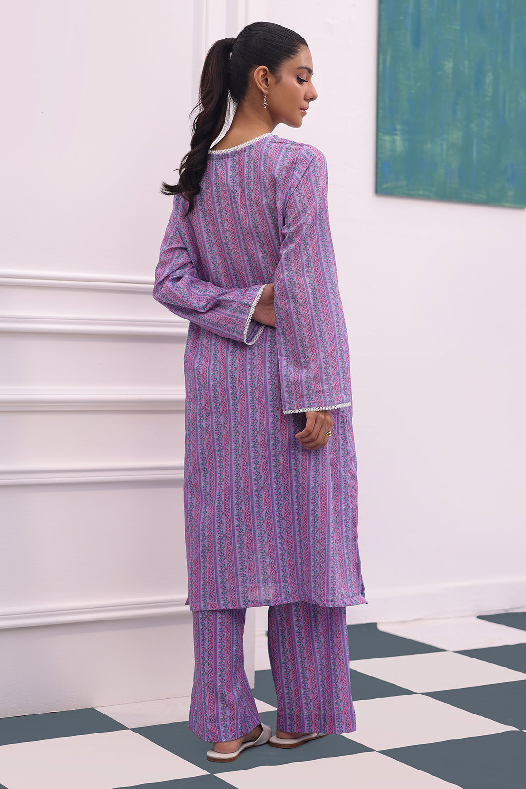 Zellbury | Summer Pret | Kurta Trouser - 2090 - by - Libasekhas UK - Registered Vendor of : Zellbury Women - 100% Original Designer Dresss