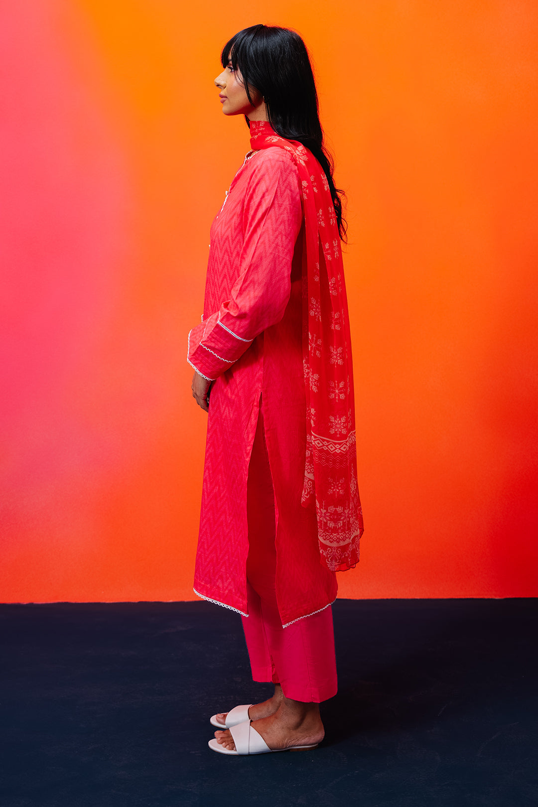 Zellbury | Summer Pret | Kurta Dupatta Trouser - 1525 - by - Libasekhas UK - Registered Vendor of : Zellbury Women - 100% Original Designer Dresss
