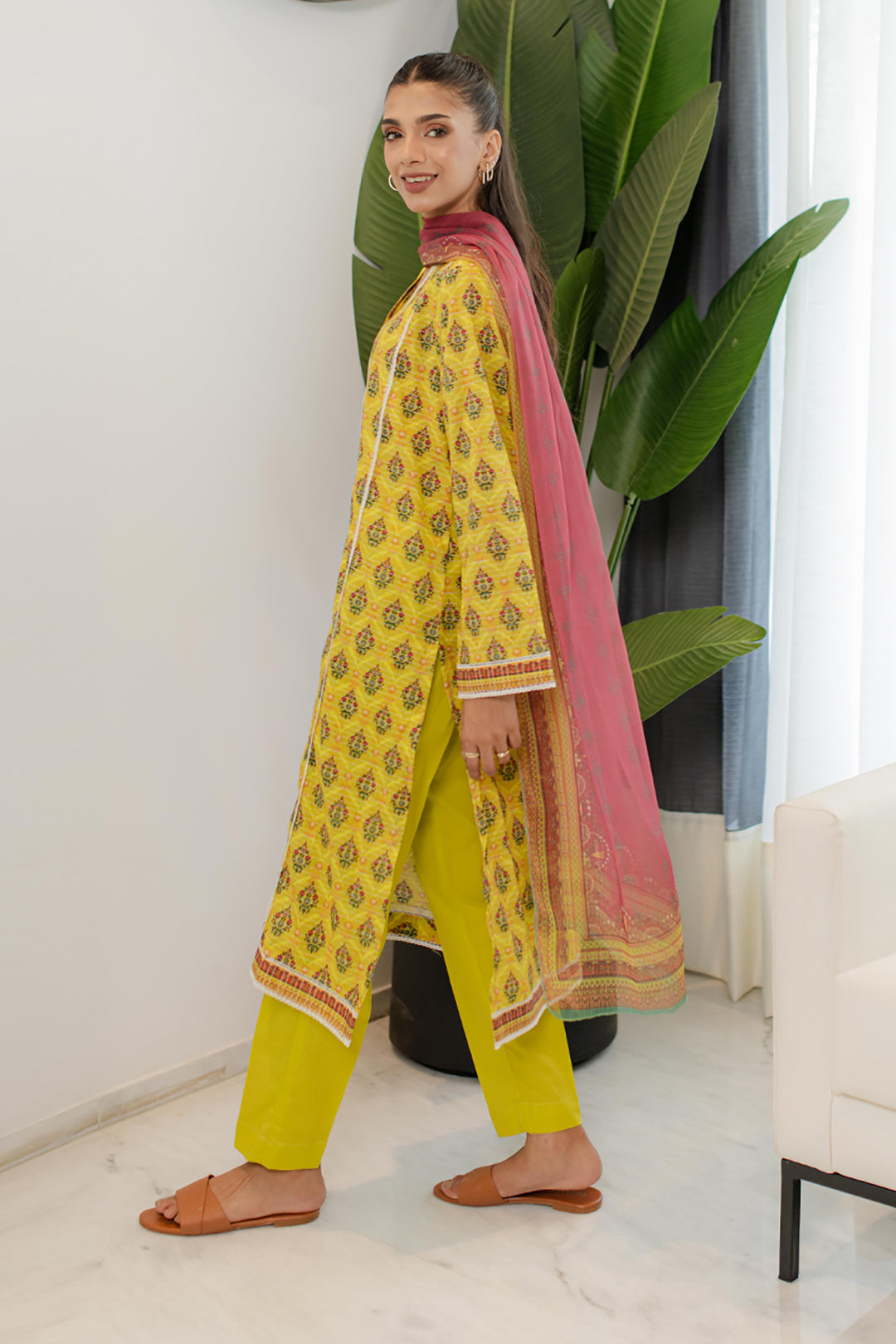Zellbury | Summer Pret | Kurta Dupatta Trouser - 1746 - by - Libasekhas UK - Registered Vendor of : Zellbury Women - 100% Original Designer Dresss