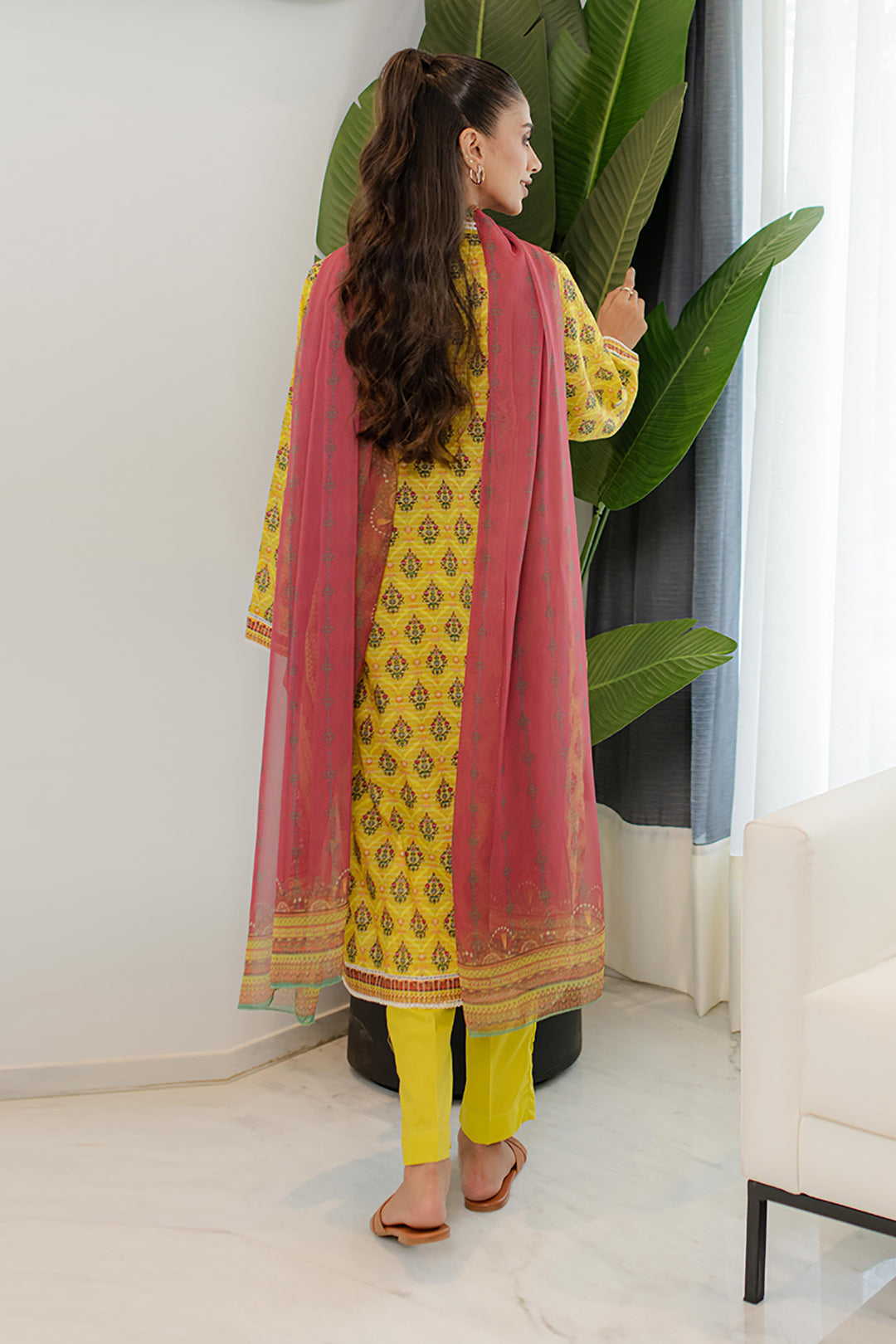 Zellbury | Summer Pret | Kurta Dupatta Trouser - 1746 - by - Libasekhas UK - Registered Vendor of : Zellbury Women - 100% Original Designer Dresss