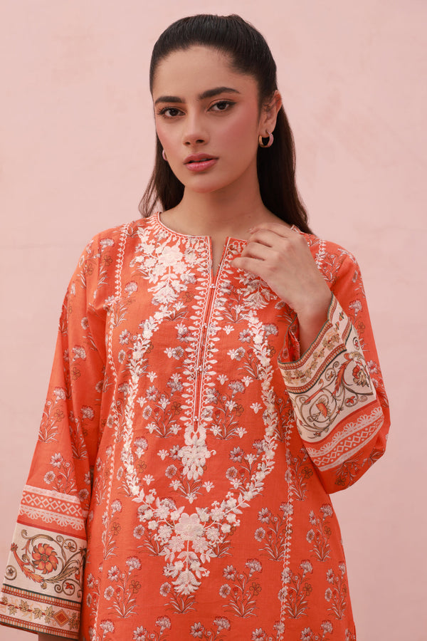 Zellbury | Summer Pret | Embroidered Kurta Dupatta Trouser - 1962 - by - Libasekhas UK - Registered Vendor of : Zellbury Women - 100% Original Designer Dresss