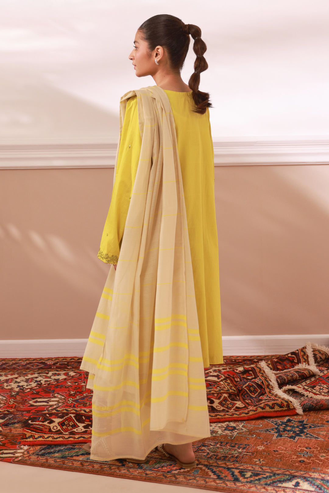 Zellbury | Summer Pret | Embroidered Kurta Dupatta Trouser - 1963 - by - Libasekhas UK - Registered Vendor of : Zellbury Women - 100% Original Designer Dresss