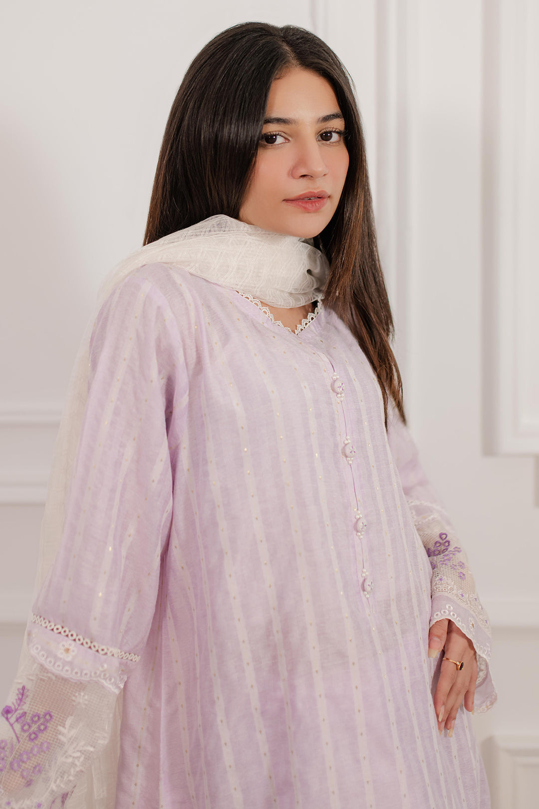 Zellbury | Summer Pret | Embroidered Kurta Dupatta Trouser - 2000 - by - Libasekhas UK - Registered Vendor of : Zellbury Women - 100% Original Designer Dresss
