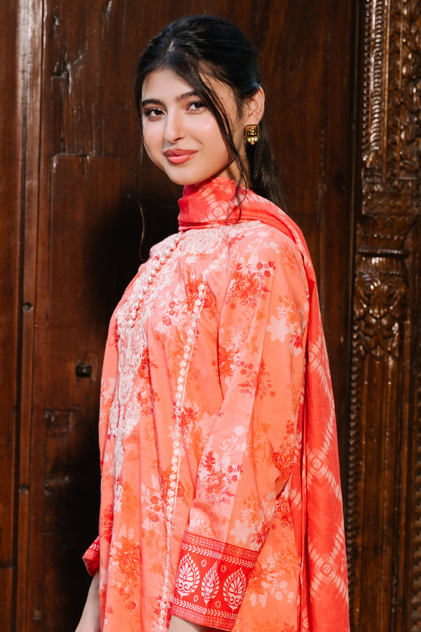 Zellbury | Summer Pret | Embroidered Kurta Dupatta Trouser - 2115 - by - Libasekhas UK - Registered Vendor of : Zellbury Women - 100% Original Designer Dresss