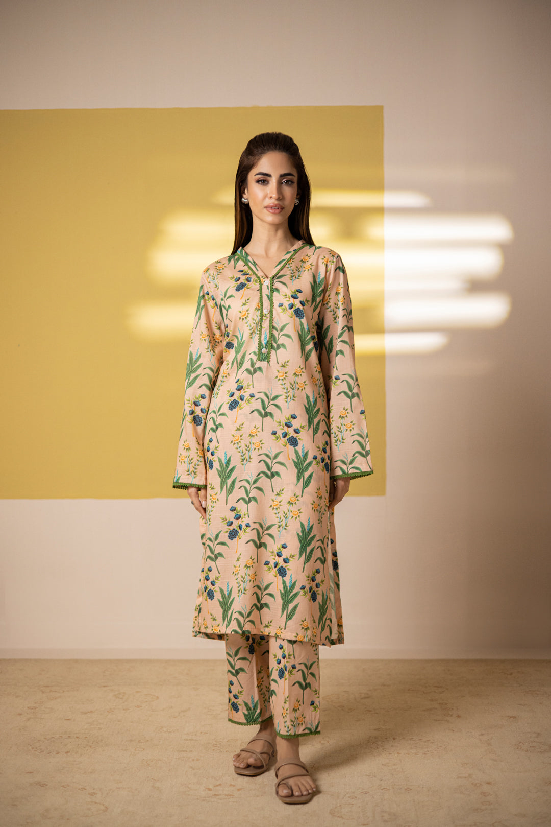 Zellbury | Summer Pret | Kurta Trouser - 1443 - by - Libasekhas UK - Registered Vendor of : Zellbury Women - 100% Original Designer Dresss