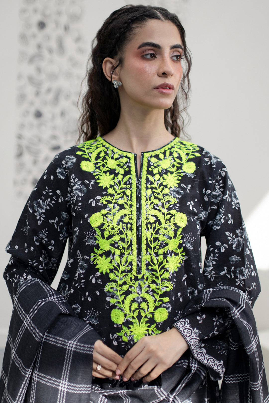 Zellbury | Winter Pret | Embroidered Kurta Dupatta - 1525 - by - Libasekhas UK - Registered Vendor of : Zellbury Women - 100% Original Designer Dresss