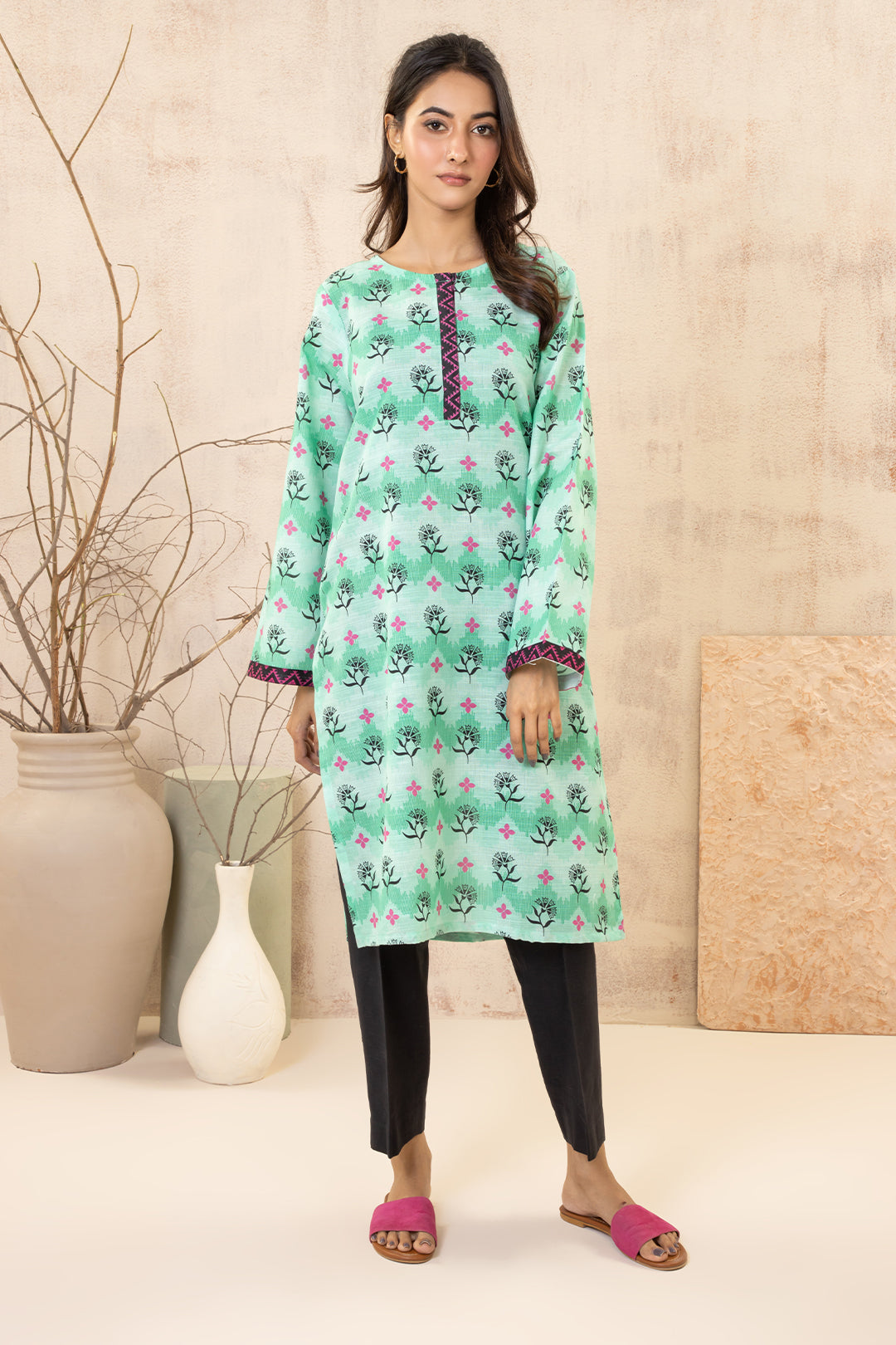 Zellbury | Winter Pret | Kurta - 2903 - by - Libasekhas UK - Registered Vendor of : Zellbury Women - 100% Original Designer Dresss