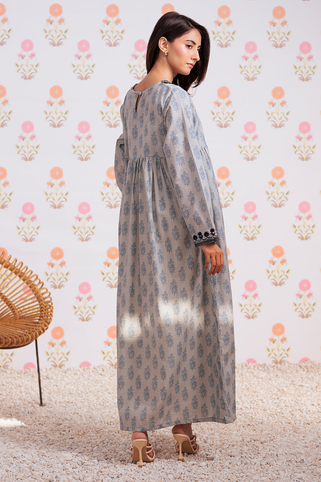 Zellbury | Winter Pret | Embroidered Kurta - 2909 - by - Libasekhas UK - Registered Vendor of : Zellbury Women - 100% Original Designer Dresss