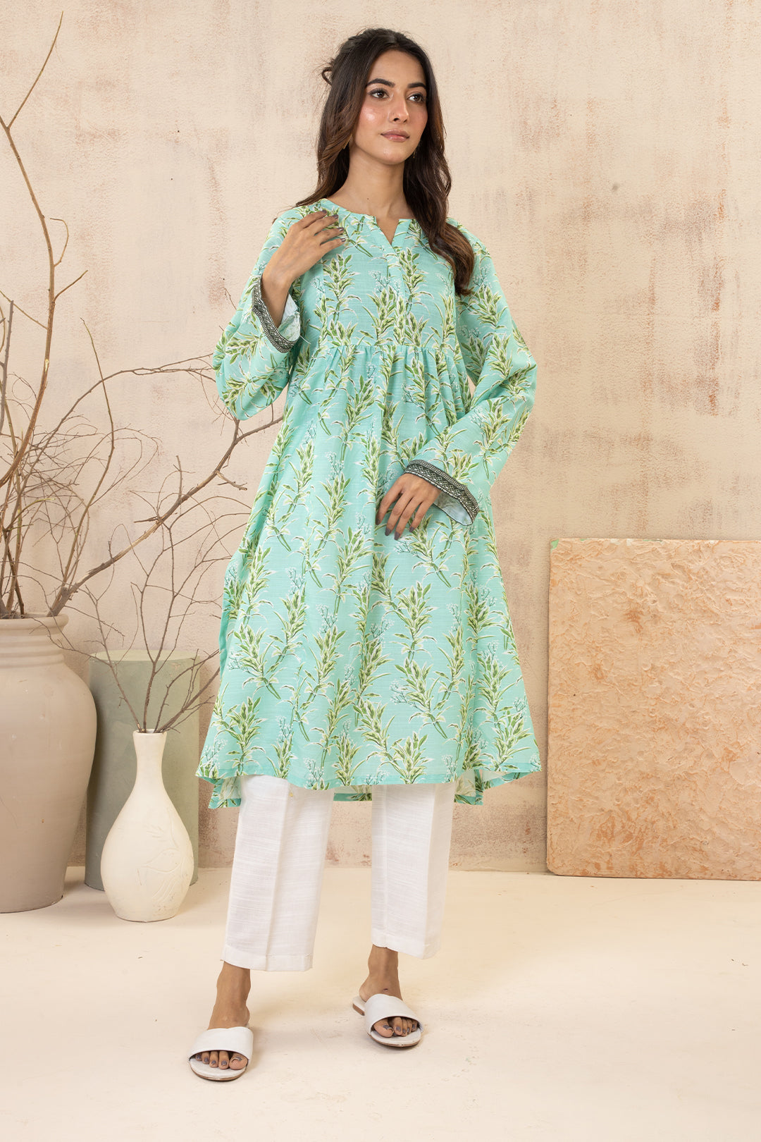 Zellbury | Winter Pret | Kurta - 2911 - by - Libasekhas UK - Registered Vendor of : Zellbury Women - 100% Original Designer Dresss