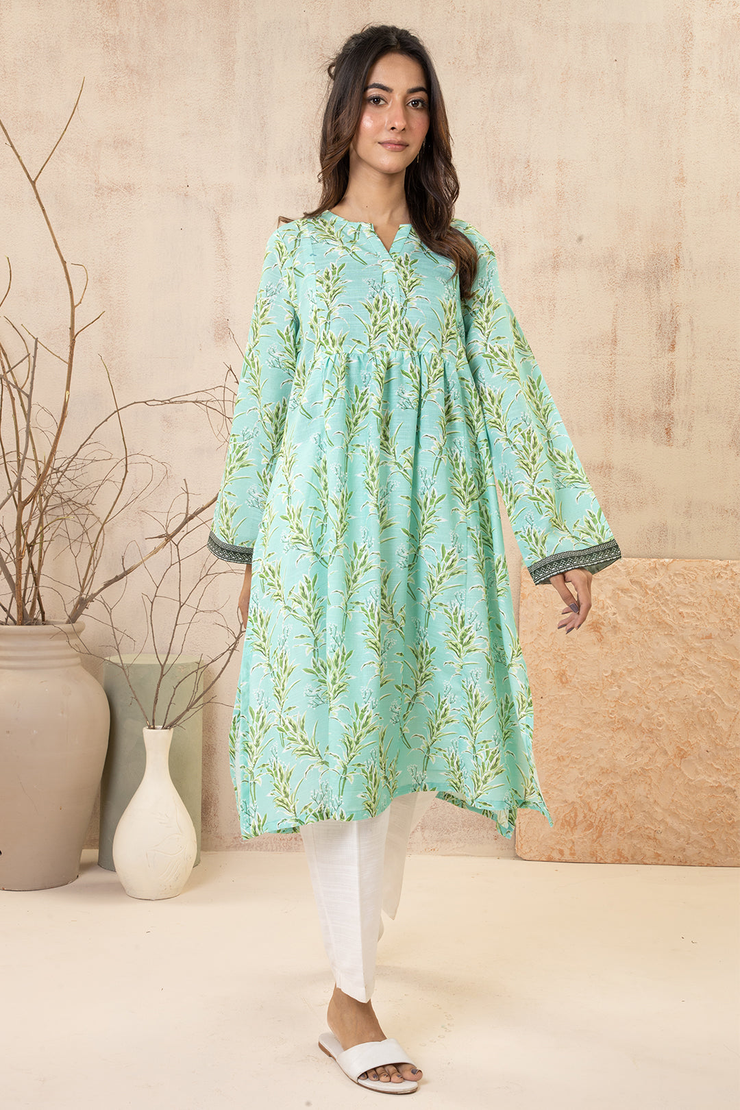 Zellbury | Winter Pret | Kurta - 2911 - by - Libasekhas UK - Registered Vendor of : Zellbury Women - 100% Original Designer Dresss