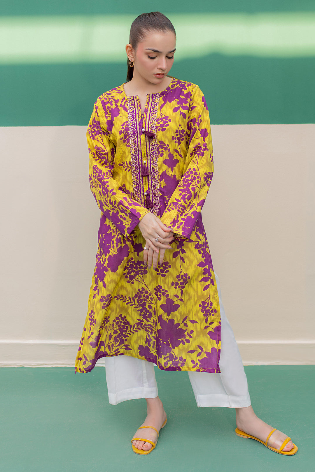 Zellbury | Winter Pret | Embroidered Kurta - 2916 - by - Libasekhas UK - Registered Vendor of : Zellbury Women - 100% Original Designer Dresss
