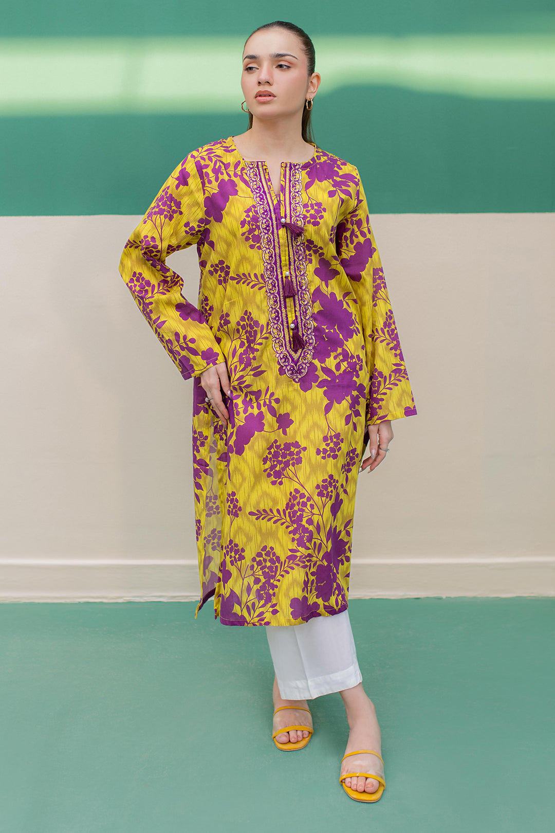 Zellbury | Winter Pret | Embroidered Kurta - 2916 - by - Libasekhas UK - Registered Vendor of : Zellbury Women - 100% Original Designer Dresss