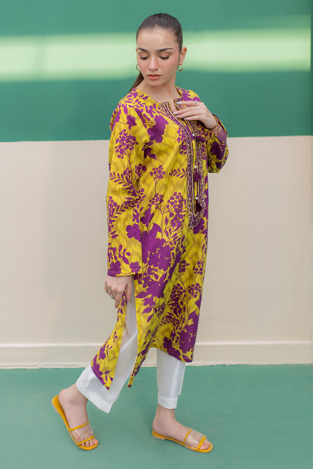 Zellbury | Winter Pret | Embroidered Kurta - 2916 - by - Libasekhas UK - Registered Vendor of : Zellbury Women - 100% Original Designer Dresss