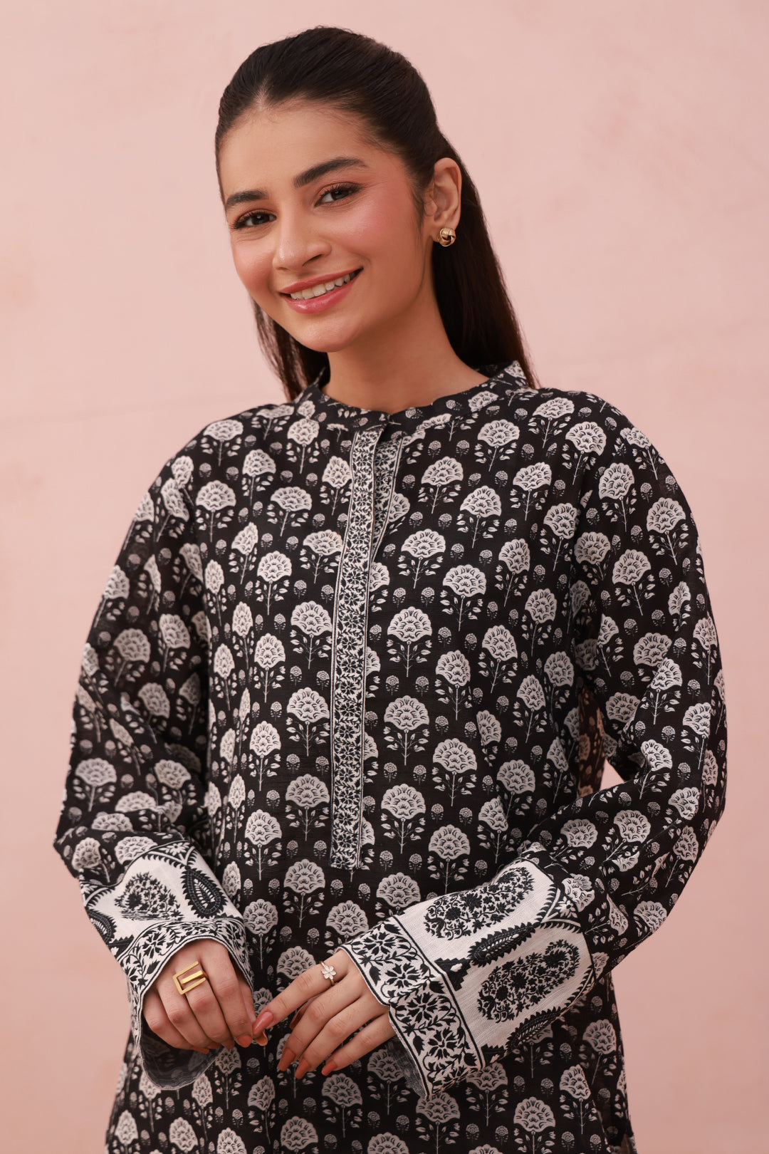 Zellbury | Winter Pret | Kurta - 2960 - by - Libasekhas UK - Registered Vendor of : Zellbury Women - 100% Original Designer Dresss