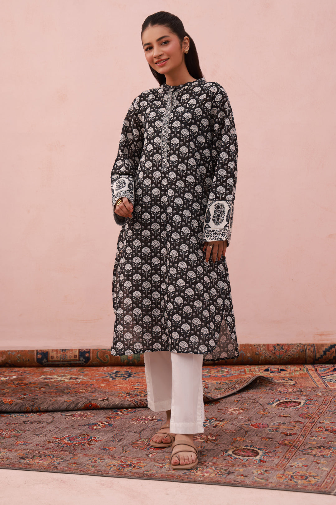 Zellbury | Winter Pret | Kurta - 2960 - by - Libasekhas UK - Registered Vendor of : Zellbury Women - 100% Original Designer Dresss
