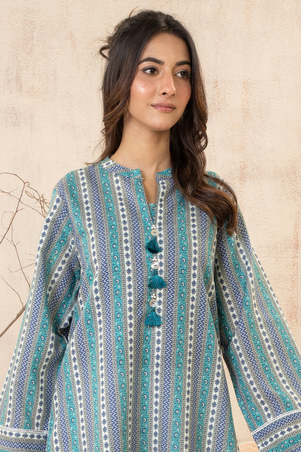 Zellbury | Winter Pret | Kurta - 2966 - by - Libasekhas UK - Registered Vendor of : Zellbury Women - 100% Original Designer Dresss
