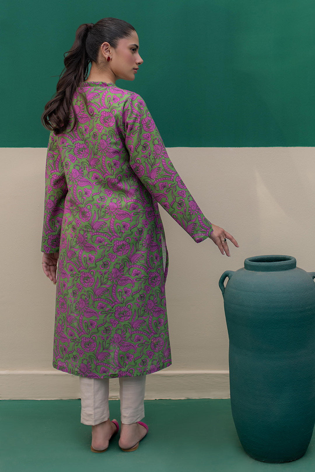 Zellbury | Winter Pret | Kurta - 3019 - by - Libasekhas UK - Registered Vendor of : Zellbury Women - 100% Original Designer Dresss