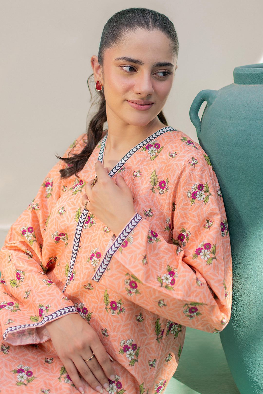 Zellbury | Winter Pret | Kurta - 3046 - by - Libasekhas UK - Registered Vendor of : Zellbury Women - 100% Original Designer Dresss