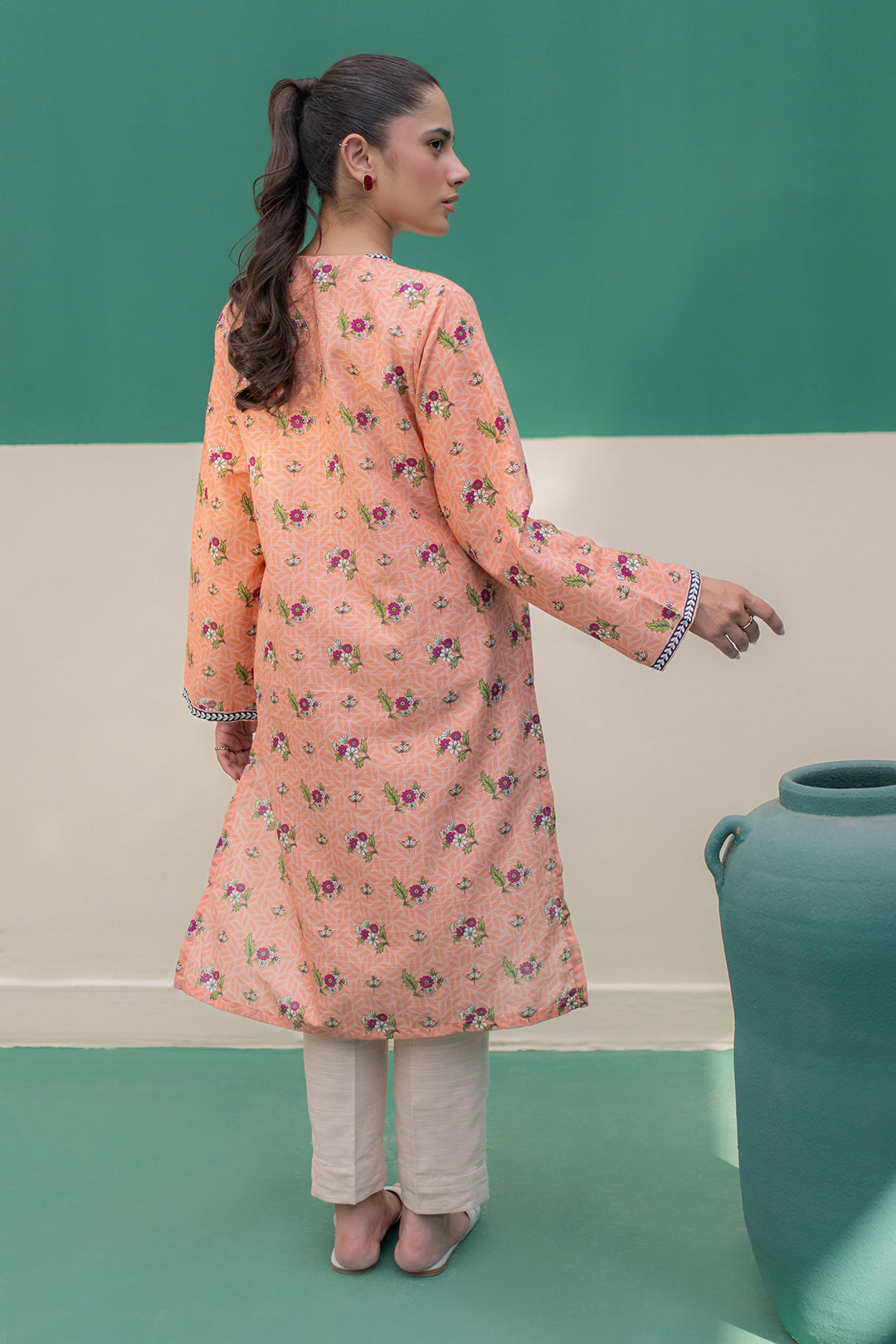 Zellbury | Winter Pret | Kurta - 3046 - by - Libasekhas UK - Registered Vendor of : Zellbury Women - 100% Original Designer Dresss