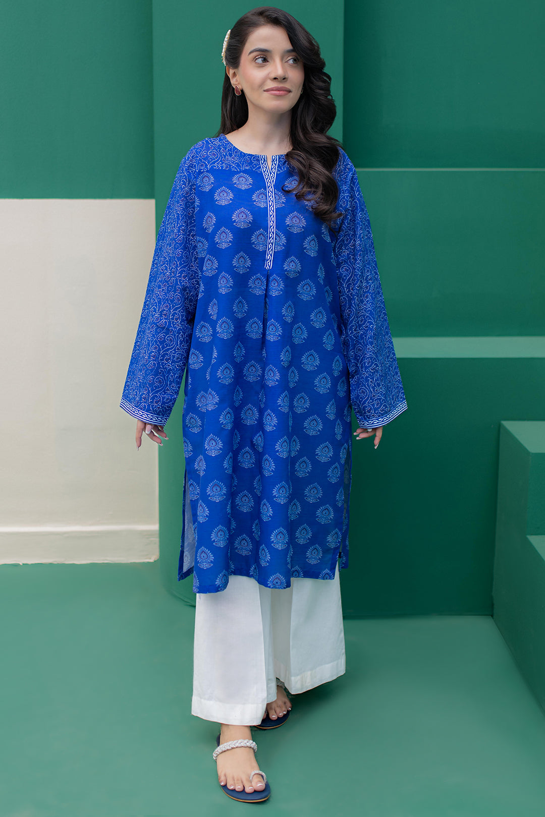 Zellbury | Winter Pret | Kurta - 3047 - by - Libasekhas UK - Registered Vendor of : Zellbury Women - 100% Original Designer Dresss