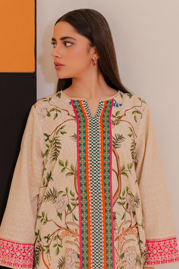 Zellbury | Winter Pret | Embroidered Kurta - 3052 - by - Libasekhas UK - Registered Vendor of : Zellbury Women - 100% Original Designer Dresss