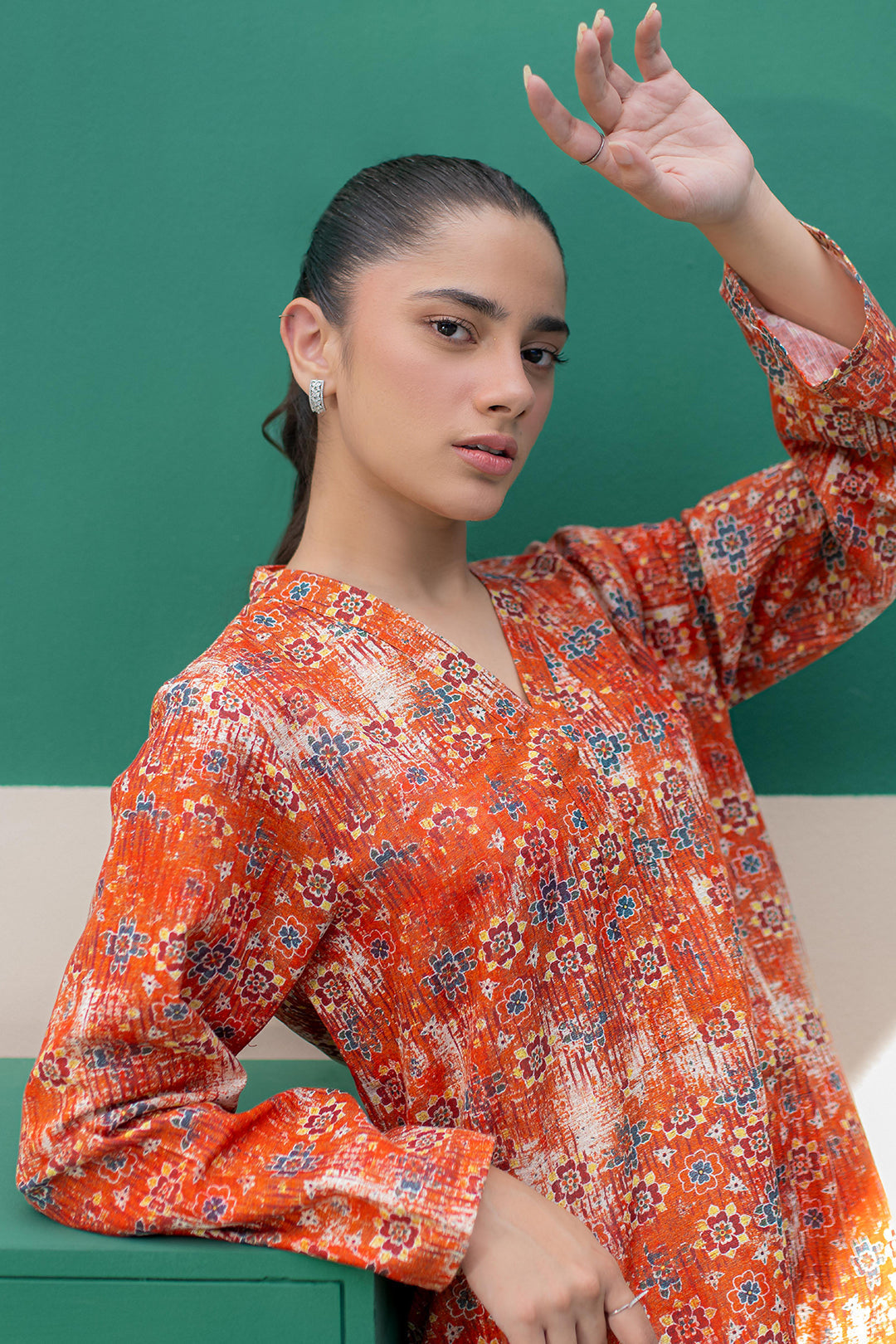Zellbury | Winter Pret | Kurta - 3077 - by - Libasekhas UK - Registered Vendor of : Zellbury Women - 100% Original Designer Dresss