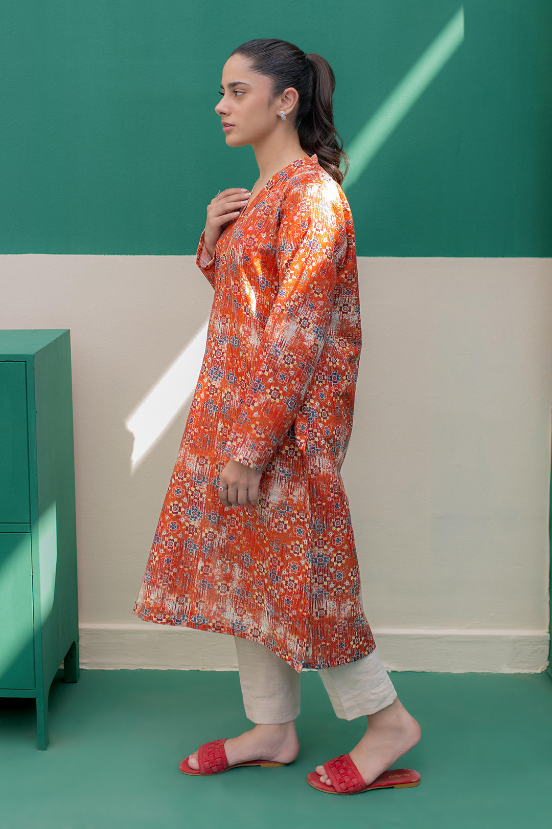 Zellbury | Winter Pret | Kurta - 3077 - by - Libasekhas UK - Registered Vendor of : Zellbury Women - 100% Original Designer Dresss
