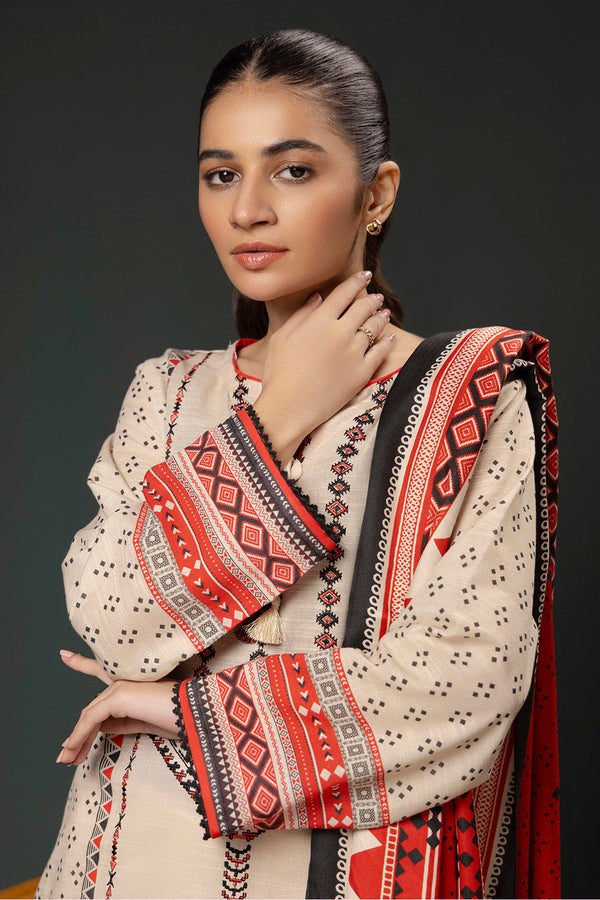 Zellbury | Winter Pret | Embroidered Kurta Shawl - 2937 - by - Libasekhas UK - Registered Vendor of : Zellbury Women - 100% Original Designer Dresss