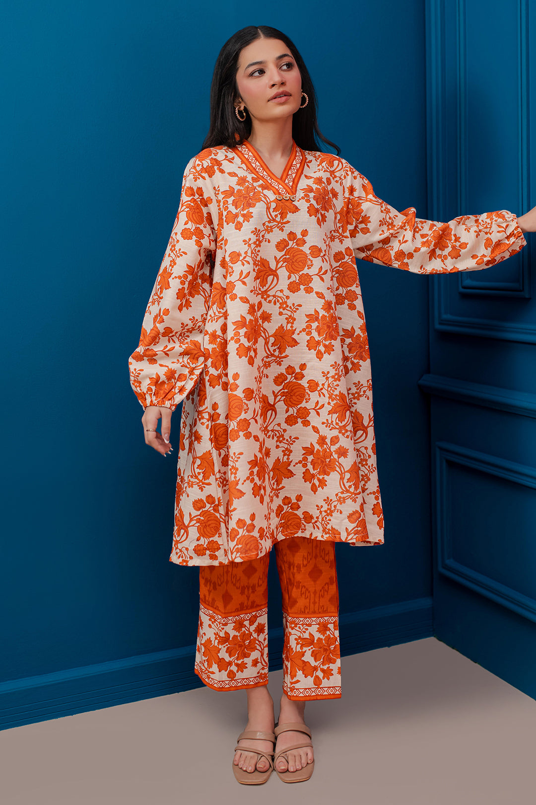 Zellbury | Winter Pret | Kurta Trouser - 3059 - by - Libasekhas UK - Registered Vendor of : Zellbury Women - 100% Original Designer Dresss